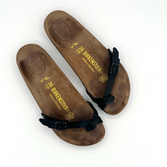 BIRKENSTOCK Piazza Birko-Flor Patent Leather Black 36 - Picture 9 of 9